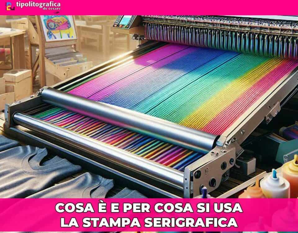 cosa è la serigrafia stampa serigrafica roma