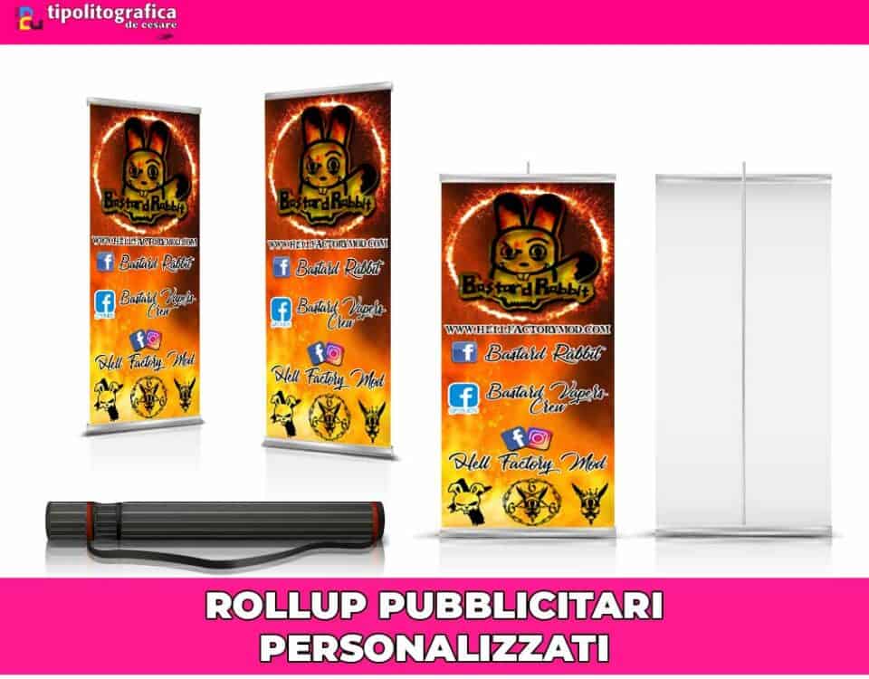 rollup pubblicitari personalizzati roma