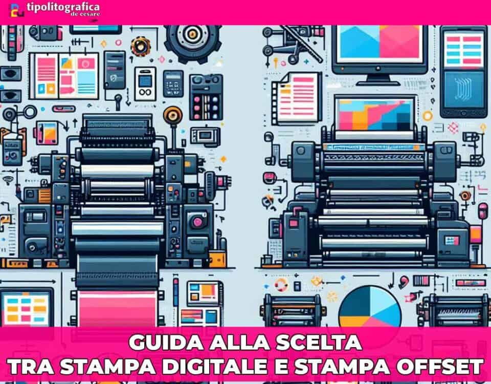 stampa digitale e offset