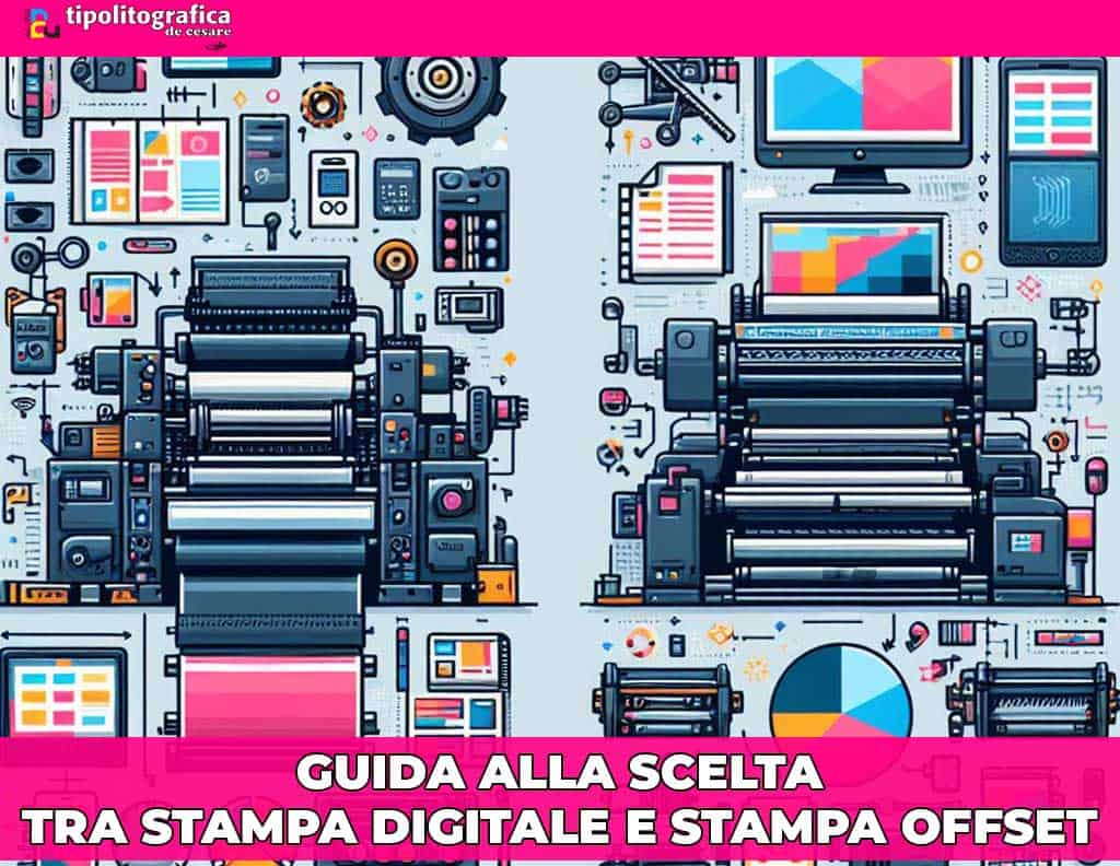 stampa digitale e offset