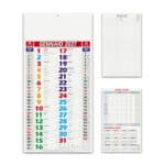 Calendario Olandese Personalizzato 2027 PA658 Shaded Color