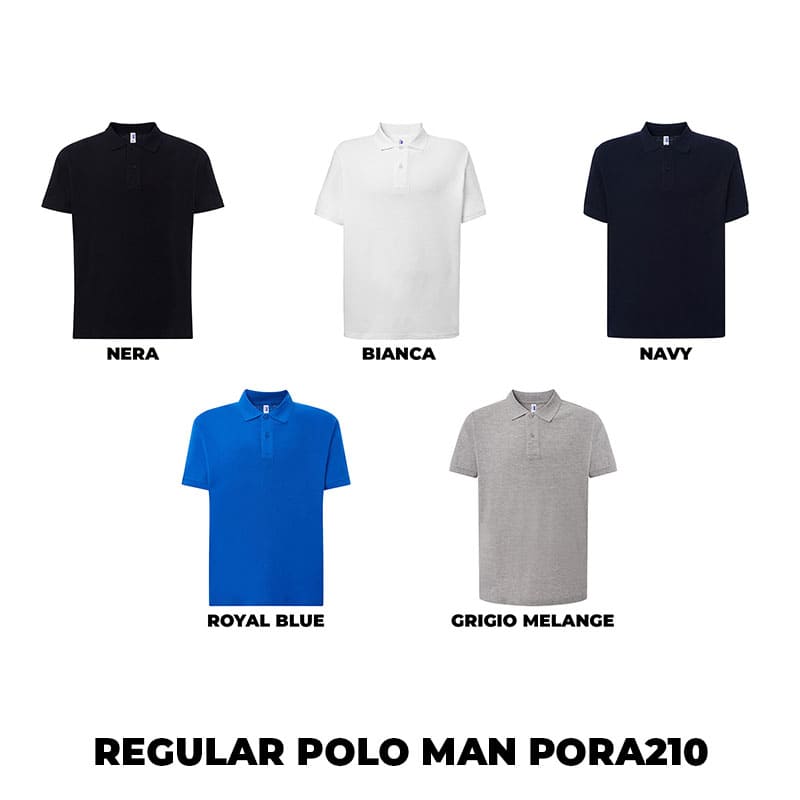 Polo Personalizzata Uomo REGULAR PORA210 7 Polo Personalizzata Uomo REGULAR PORA210