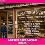 Adesivi prespaziati Roma 3 adesivi prespaziati ev