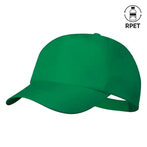Cappellino Personalizzato Koby in RPET a 5 Pannelli 8 Cappellino Personalizzato Koby Verde