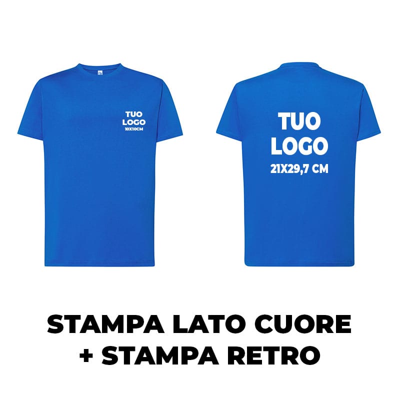 T-Shirt Personalizzata Uomo TSRA190 in Cotone 185-190 g/m² 10 T-Shirt Personalizzata Uomo TSRA190 in Cotone 185-190 g/m² - immagine 8