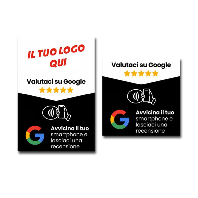 recensioni google nfc