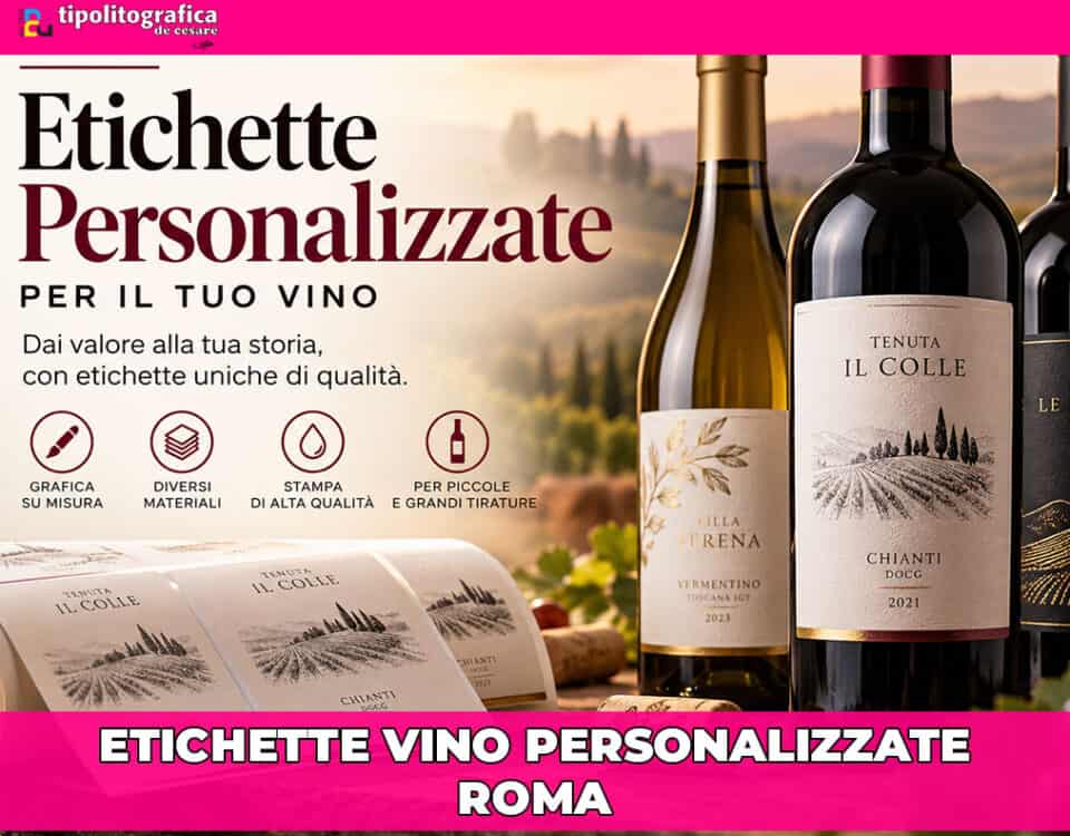 Etichette vino personalizzate Roma 10 etichetta vino personalizzata roma premium